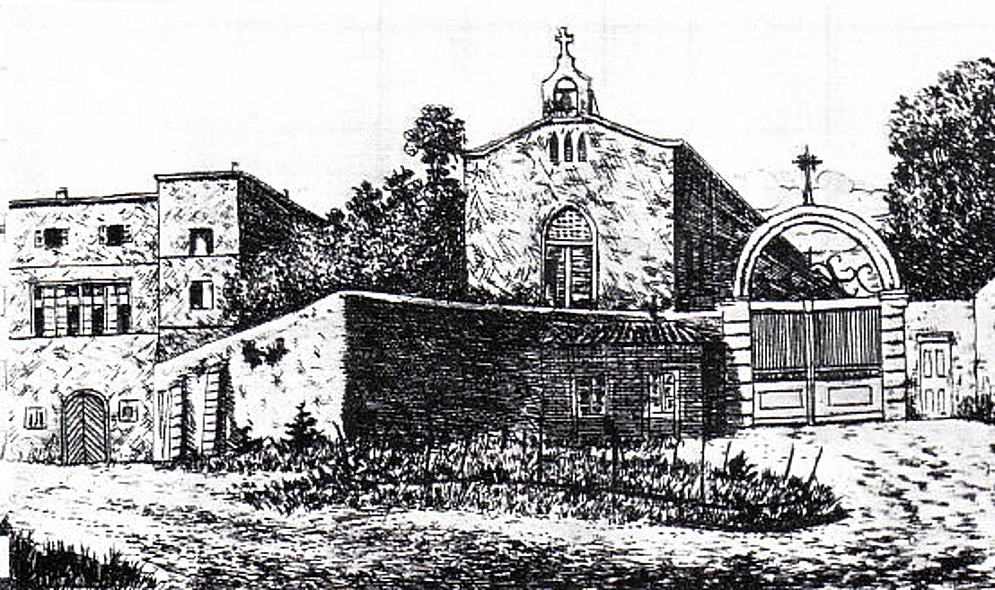 L'ancienne chapelle et le Grand Perron - Tony Vibert