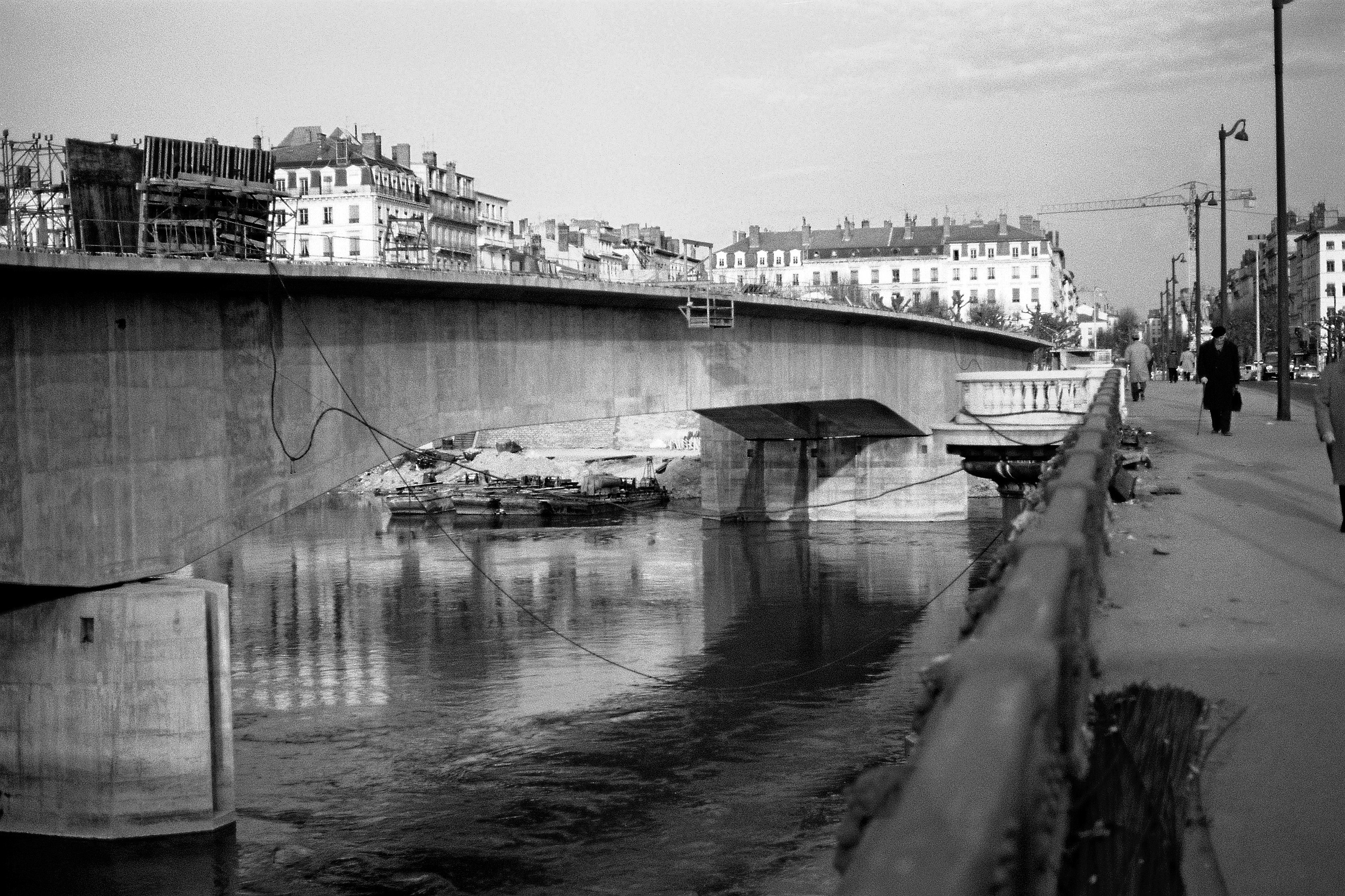 Ligne A - Pont Morand - 26 janvier 1975